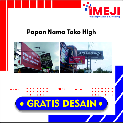 Papan Nama Toko (PNT)