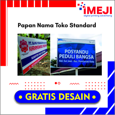 Papan Nama Toko (PNT)